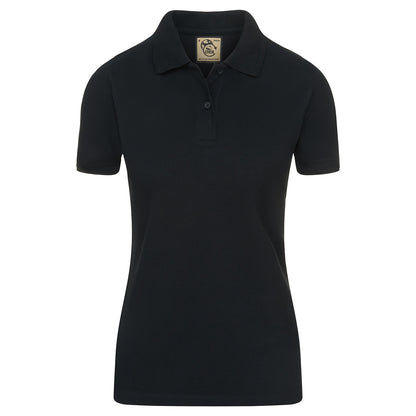 Orn Ladies Osprey EarthPro® GRS Poloshirt - Black - 1106R - Black - Customisable T-Shirts &amp; Poloshirts