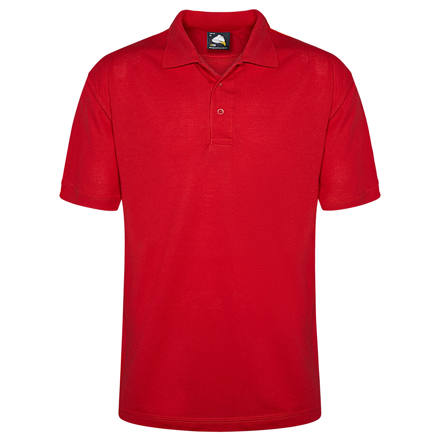Orn Raven Poloshirt - Red - 1130 - Red - Customisable T-Shirts &amp; Poloshirts