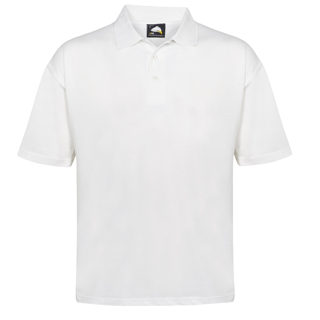 Orn Raven Poloshirt - White - 1130 - White - Customisable T-Shirts &amp; Poloshirts