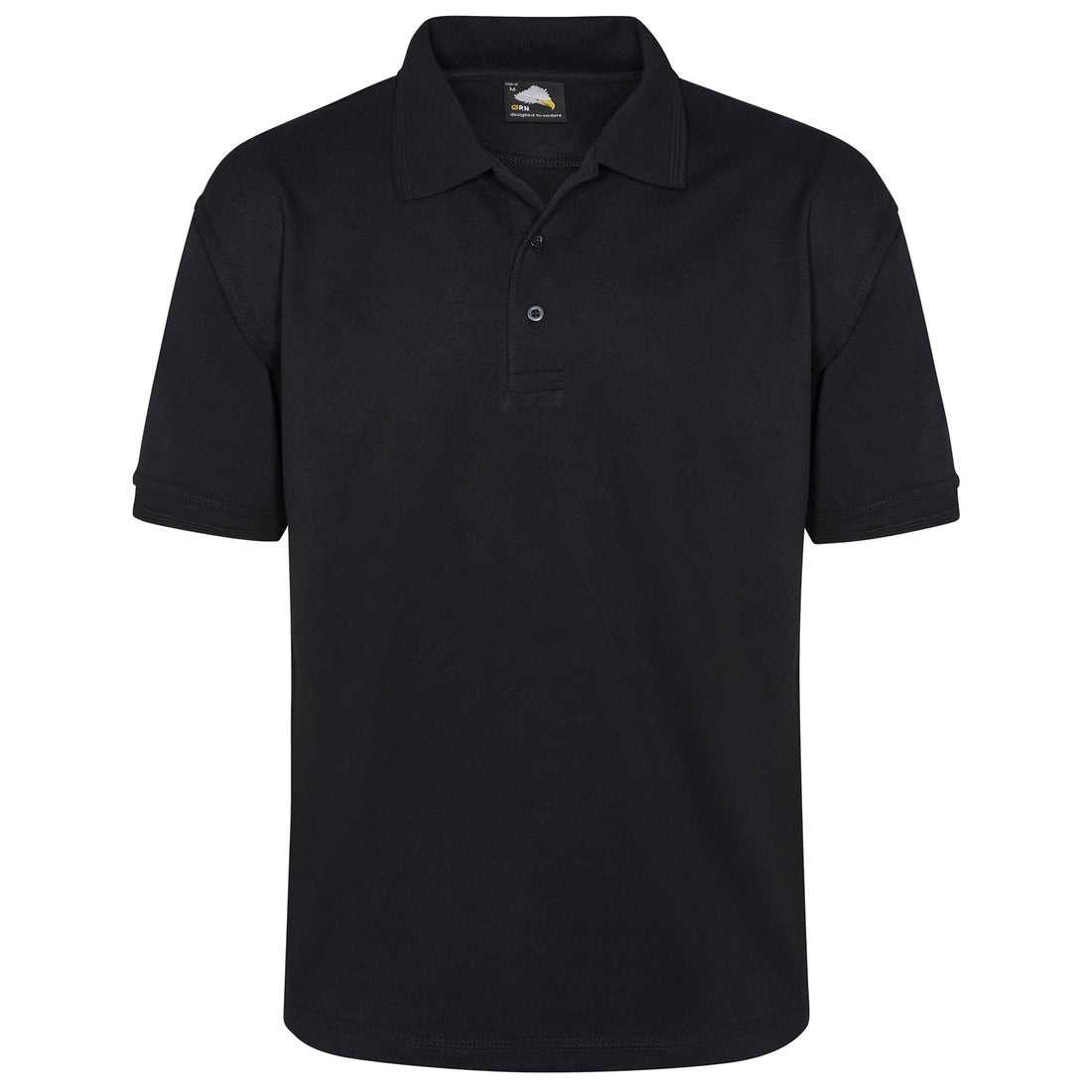 Orn Eagle Poloshirt - Black - 1150 - Black - Customisable T-Shirts &amp; Poloshirts