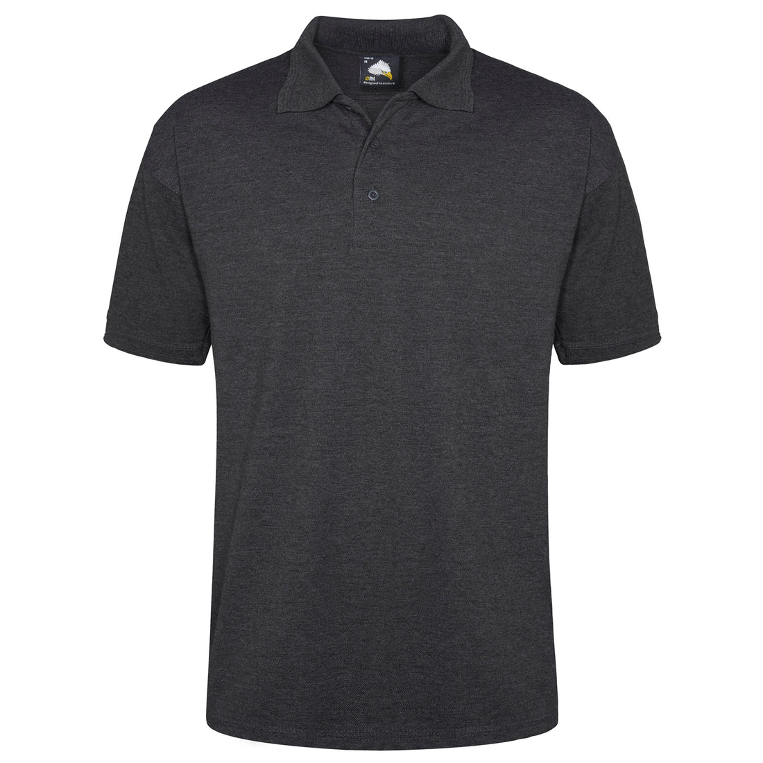 Orn Eagle Poloshirt - Charcoal - 1150 - Charcoal - Customisable T-Shirts &amp; Poloshirts