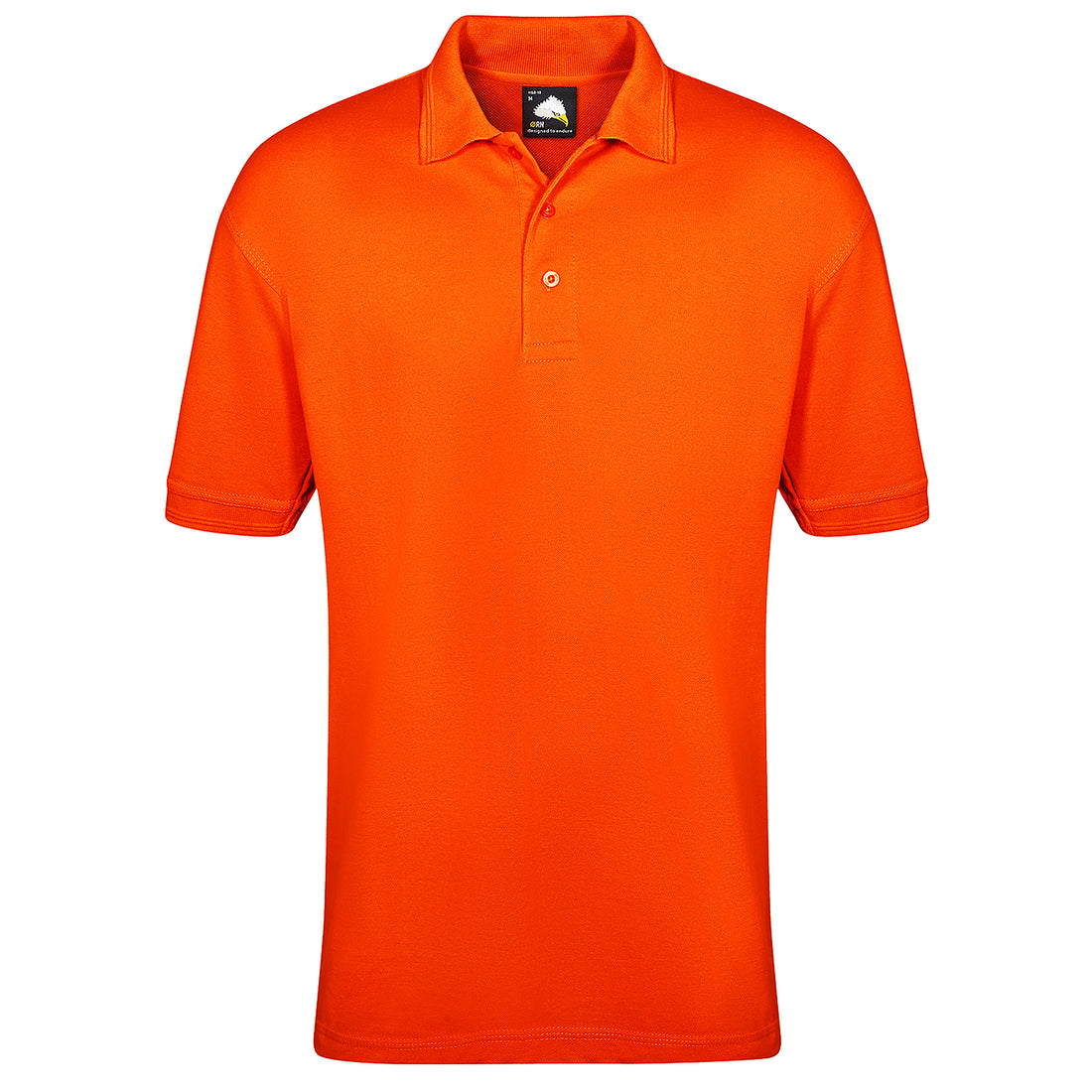 Orn Eagle Poloshirt - Orange - 1150 - Orange - Customisable T-Shirts &amp; Poloshirts