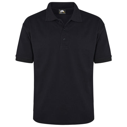 Orn Petrel 100% Cotton Poloshirt - Black - 1155 - Black - Customisable T-Shirts &amp; Poloshirts