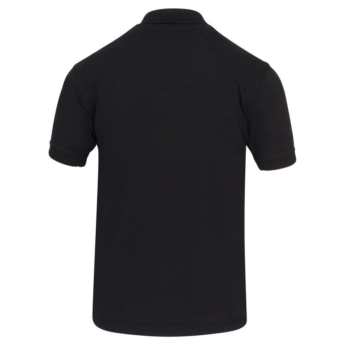 Orn Warbler Stud Poloshirt - Black - 1158 - - Customisable T-Shirts &amp; Poloshirts