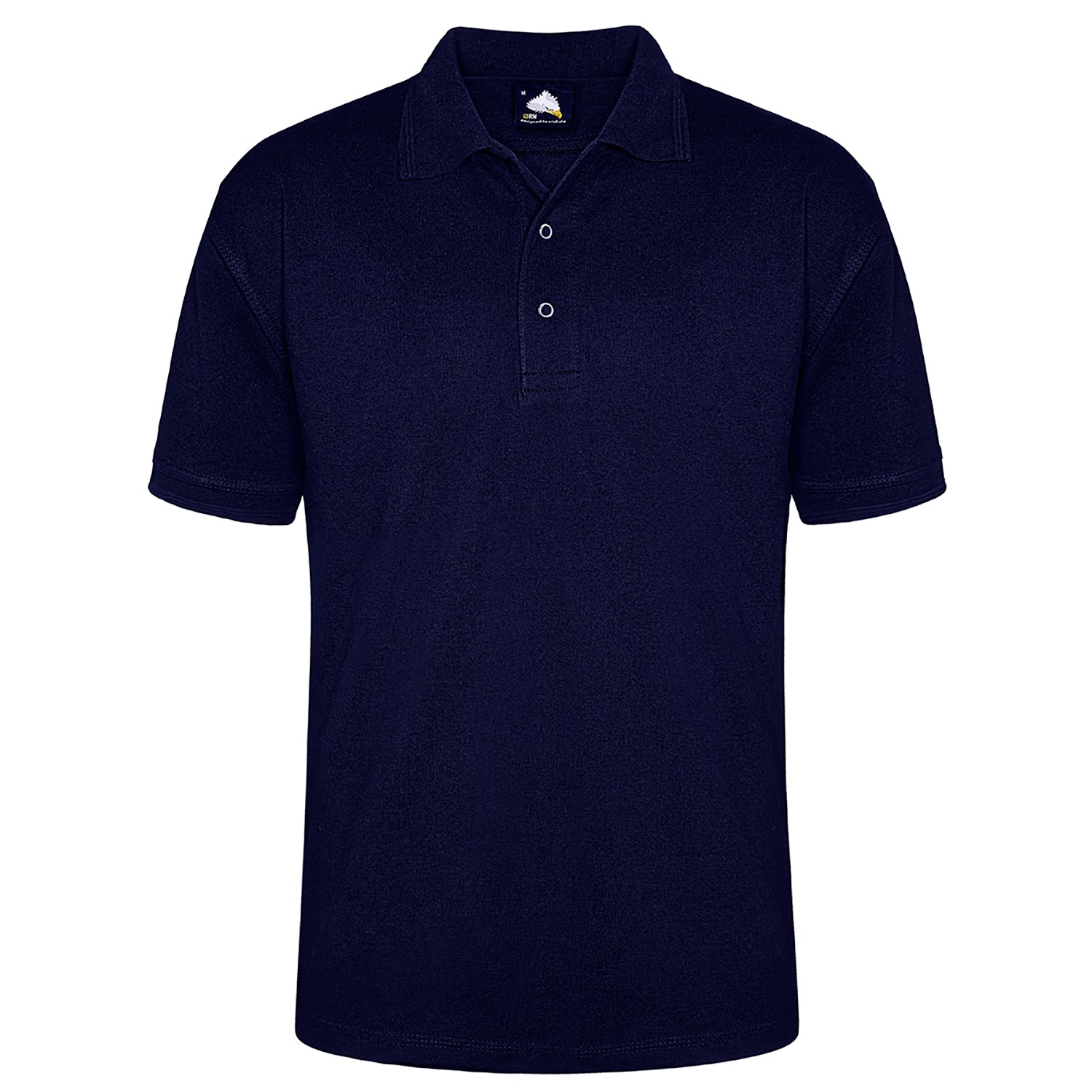 Orn Warbler Stud Poloshirt - Navy - 1158 - Navy - Customisable T-Shirts &amp; Poloshirts