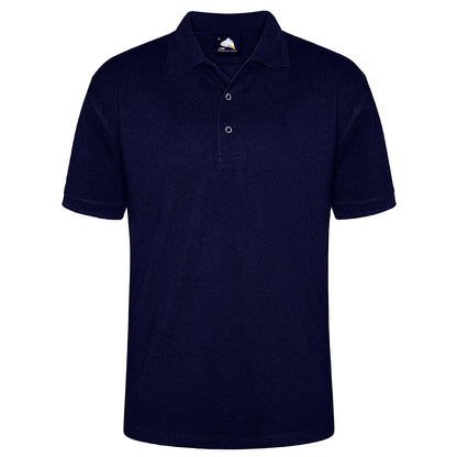 Orn Warbler Stud Poloshirt - Navy - 1158 - Navy - Customisable T-Shirts &amp; Poloshirts
