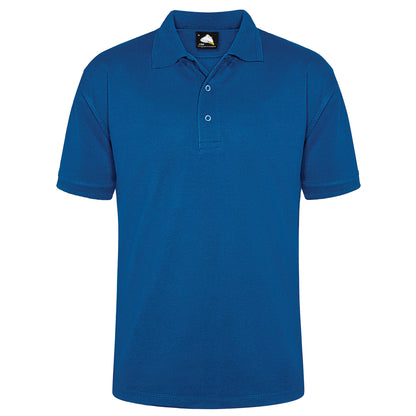 Orn Warbler Stud Poloshirt - Royal - 1158 - Royal - Customisable T-Shirts &amp; Poloshirts
