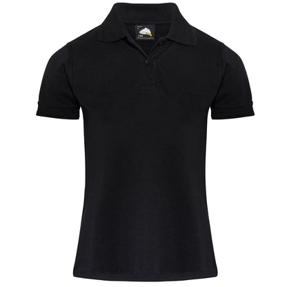 Orn Ladies Eagle Poloshirt - Black - 1160 - Black - Customisable T-Shirts &amp; Poloshirts