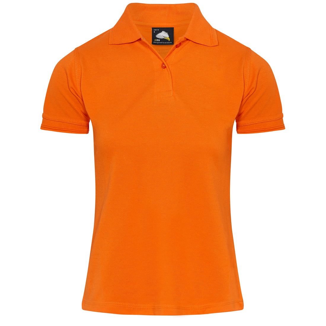 Orn Ladies Eagle Poloshirt - Orange - 1160 - Orange - Customisable T-Shirts &amp; Poloshirts