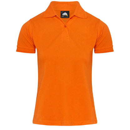 Orn Ladies Eagle Poloshirt - Orange - 1160 - Orange - Customisable T-Shirts &amp; Poloshirts