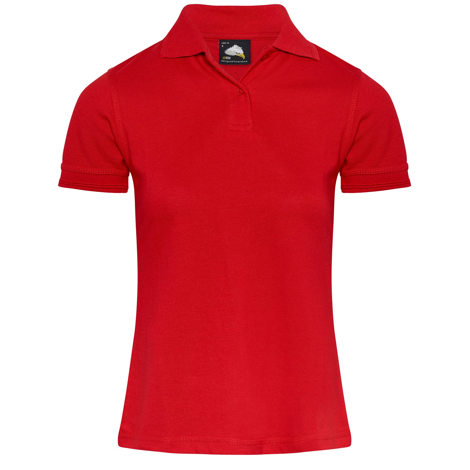 Orn Ladies Eagle Poloshirt - Red - 1160 - Red - Customisable T-Shirts &amp; Poloshirts