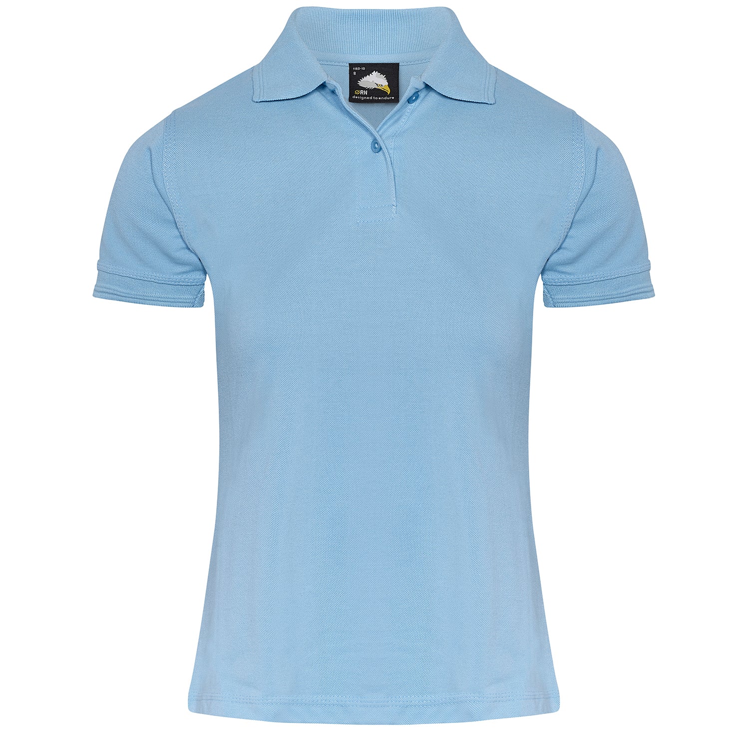 Orn Ladies Eagle Poloshirt - Sky - 1160 - Sky - Customisable T-Shirts &amp; Poloshirts