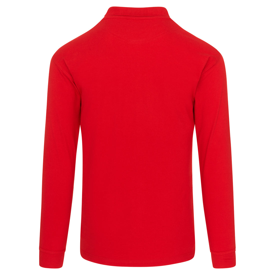 Orn Weaver Long Sleeved Poloshirt - Red - 1170 - - Customisable T-Shirts &amp; Poloshirts
