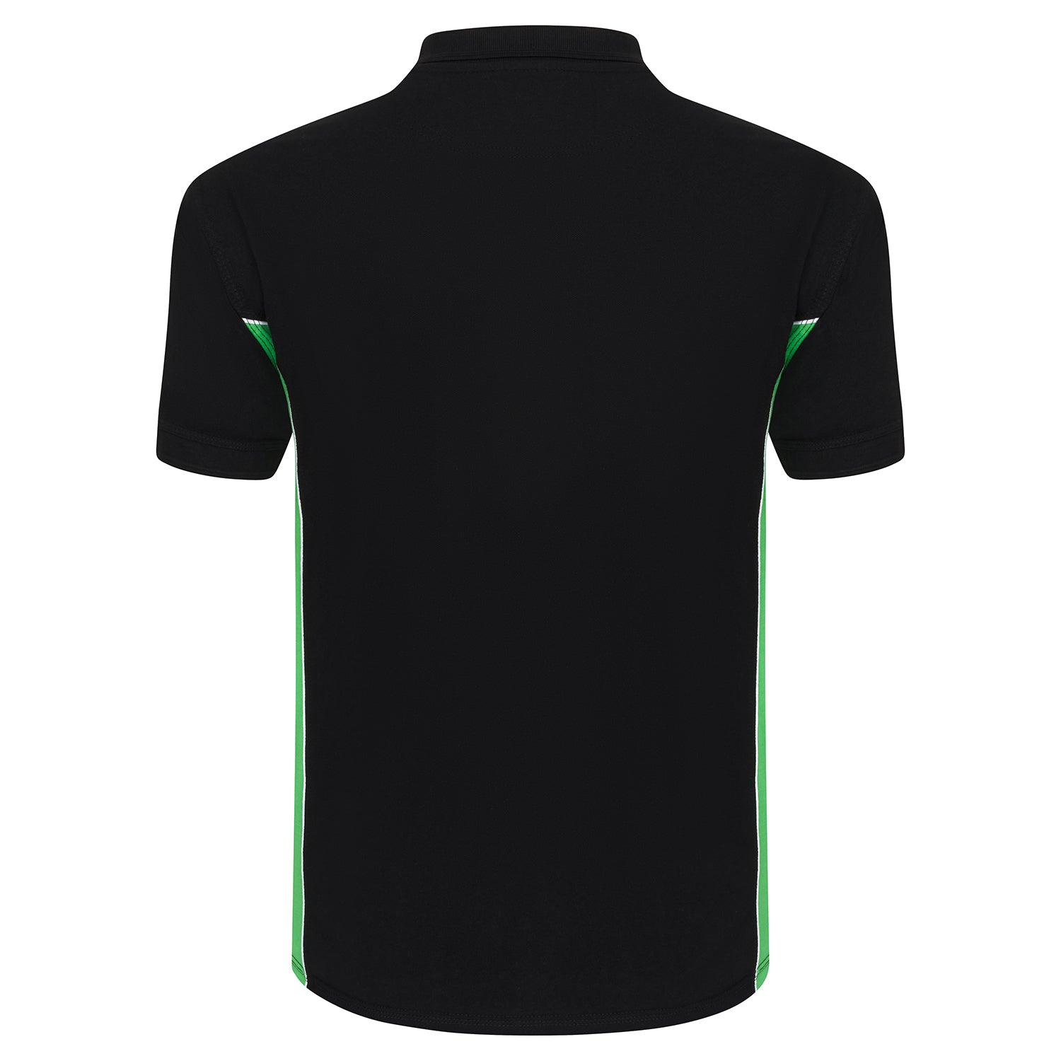 Orn Silverswift Poloshirt - Black - Lime - 1180 - - Customisable T-Shirts &amp; Poloshirts