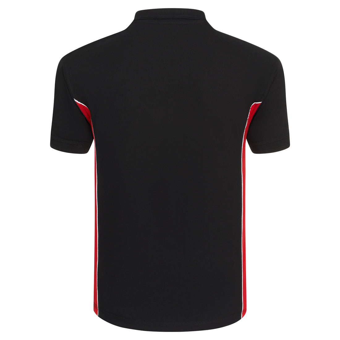Orn Silverswift Poloshirt - Black - Red - 1180 - - Customisable T-Shirts &amp; Poloshirts