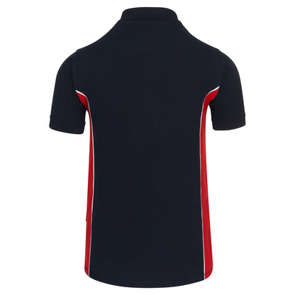 Orn Silverswift Poloshirt - Navy - Red - 1180 - - Customisable T-Shirts &amp; Poloshirts