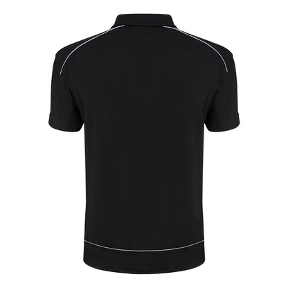 Orn Fireback Wicking Poloshirt - Black - Black - 1183 - - Customisable T-Shirts &amp; Poloshirts