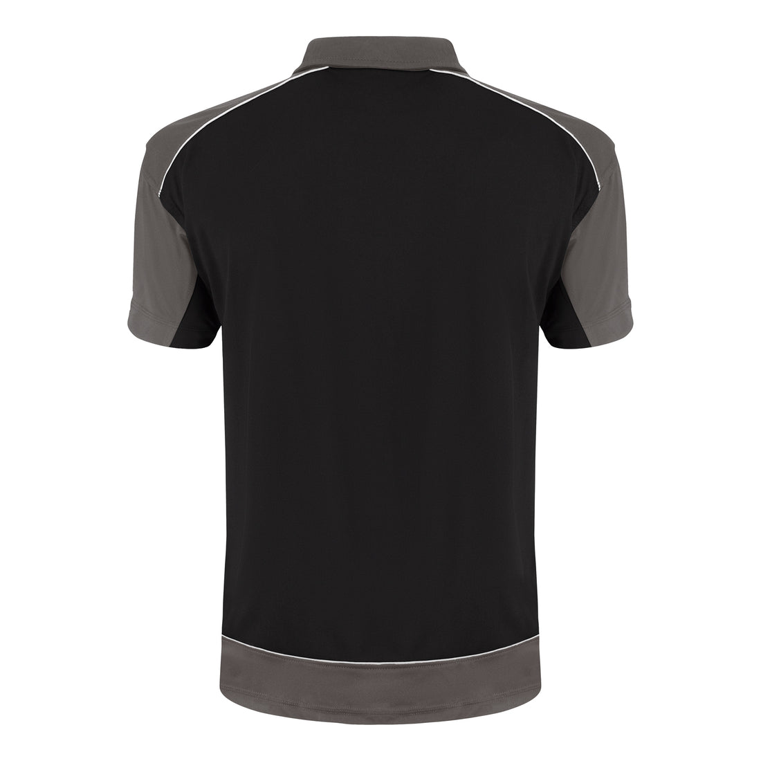 Orn Fireback Wicking Poloshirt - Black - Graphite - 1183 - - Customisable T-Shirts &amp; Poloshirts