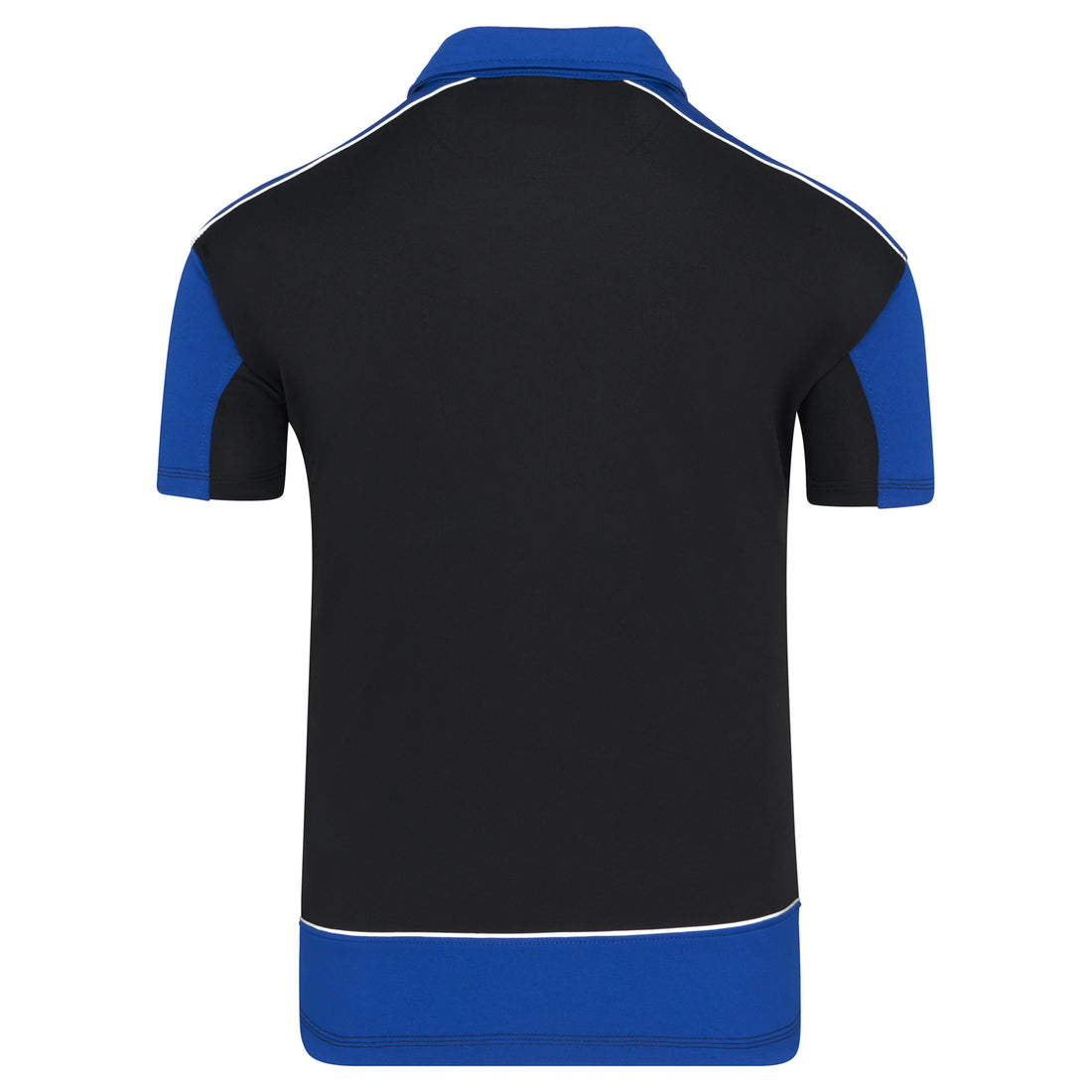 Orn Fireback Wicking Poloshirt - Black - Royal - 1183 - - Customisable T-Shirts &amp; Poloshirts