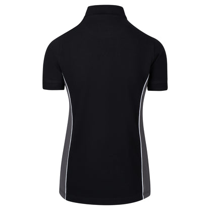 Orn Ladies Silverswift Poloshirt - Black - Graphite - 1186 - - Customisable T-Shirts &amp; Poloshirts