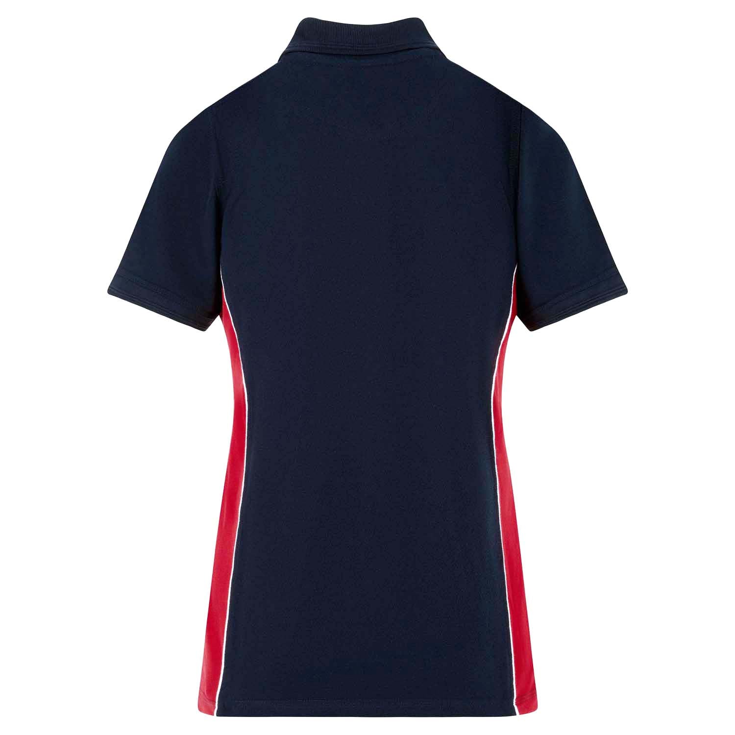 Orn Ladies Silverswift Poloshirt - Navy - Red - 1186 - - Customisable T-Shirts &amp; Poloshirts