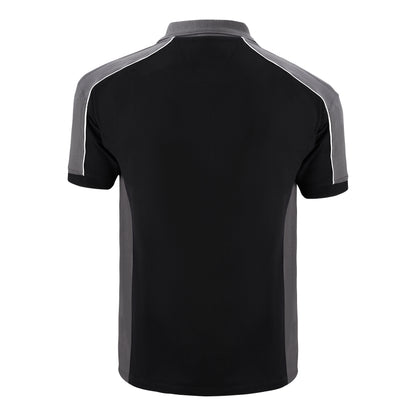 Orn Avocet Poloshirt - Black - Graphite - 1188 - - Customisable T-Shirts &amp; Poloshirts