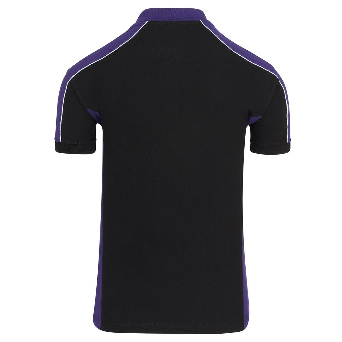 Orn Avocet Poloshirt - Black - Purple - 1188 - - Customisable T-Shirts &amp; Poloshirts