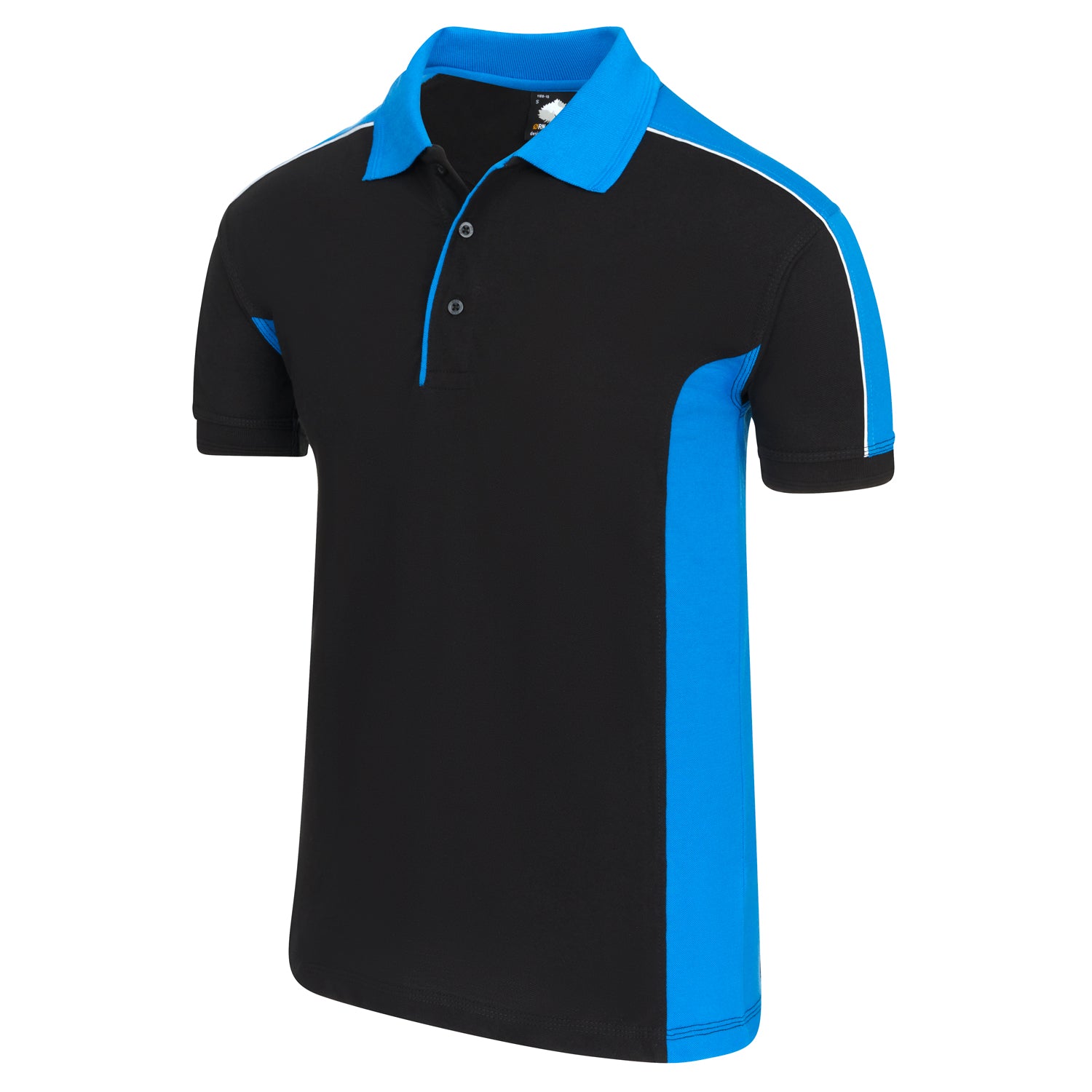 Orn Avocet Poloshirt - Black - Reflex - 1188 - - Customisable T-Shirts &amp; Poloshirts