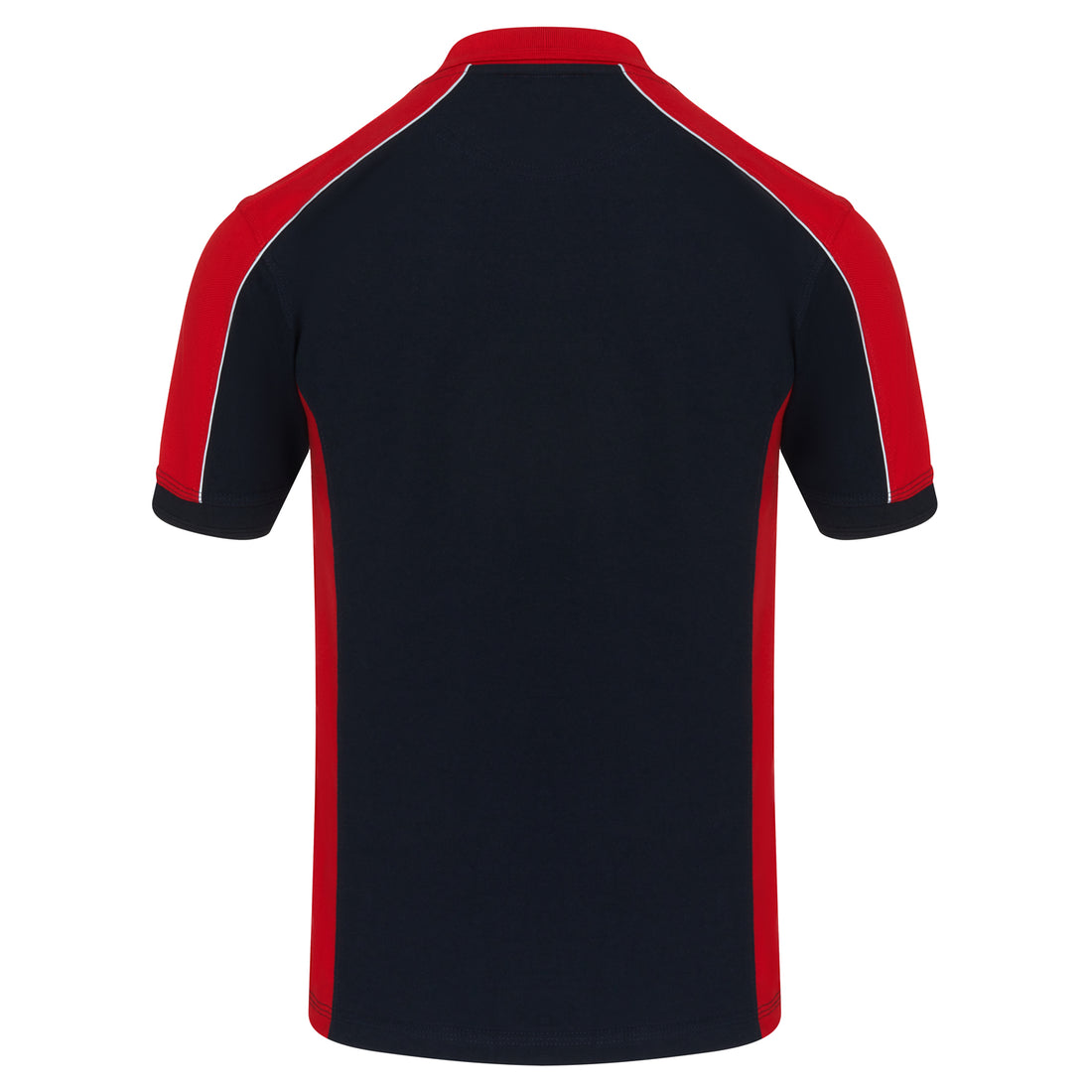 Orn Avocet Poloshirt - Black - Red - 1188 - - Customisable T-Shirts &amp; Poloshirts