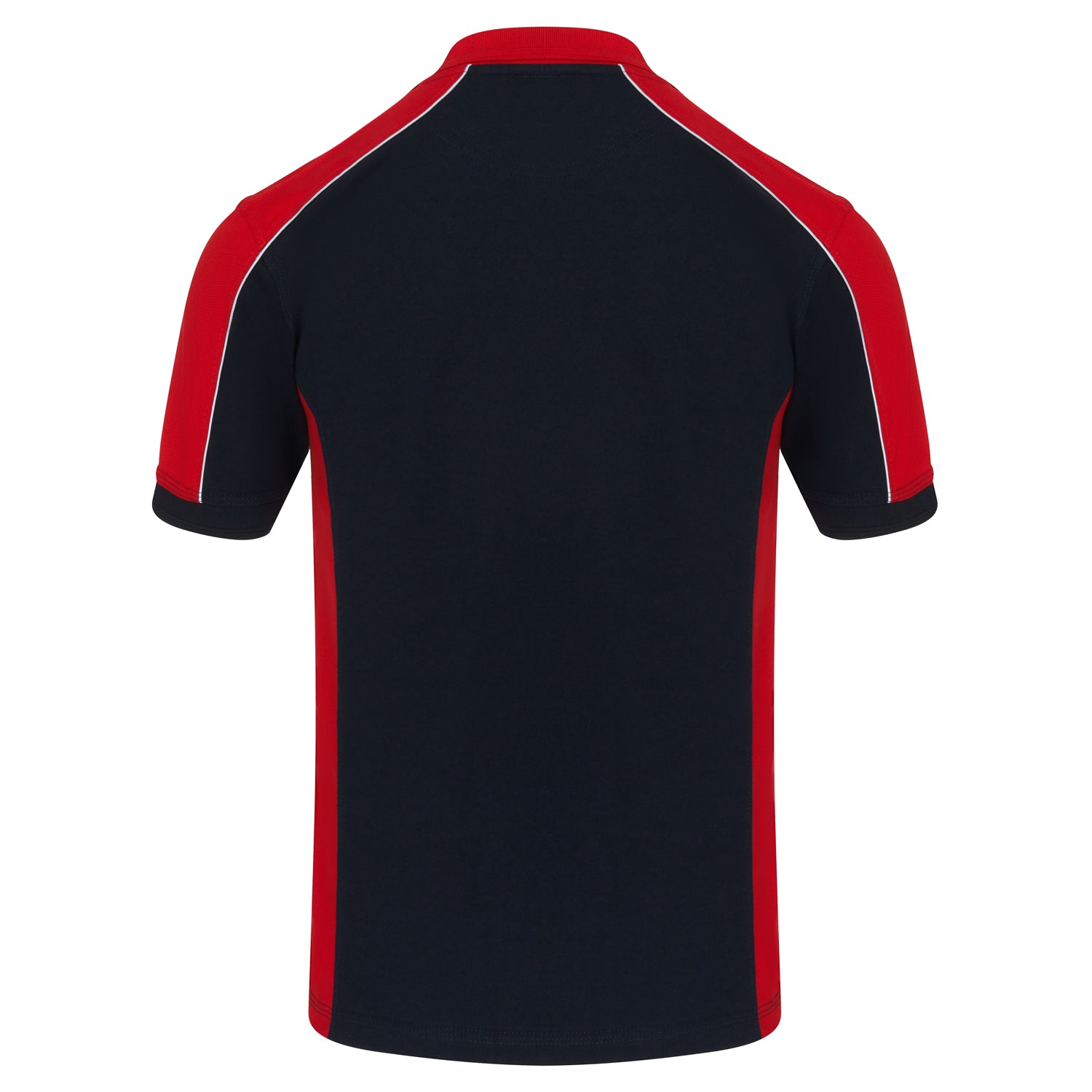Orn Avocet Poloshirt - Black - Red - 1188 - - Customisable T-Shirts &amp; Poloshirts