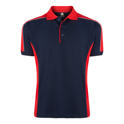 Orn Avocet Poloshirt - Navy - Red - 1188 - Navy - Red - Customisable T-Shirts &amp; Poloshirts