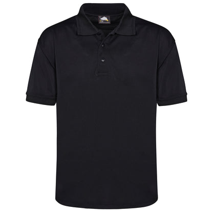 Orn Oriole Wicking Poloshirt - Black - 1190 - Black - Customisable T-Shirts &amp; Poloshirts