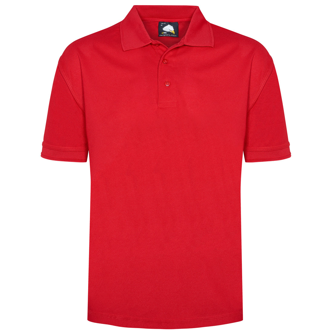 Orn Oriole Wicking Poloshirt - Red - 1190 - Red - Customisable T-Shirts &amp; Poloshirts