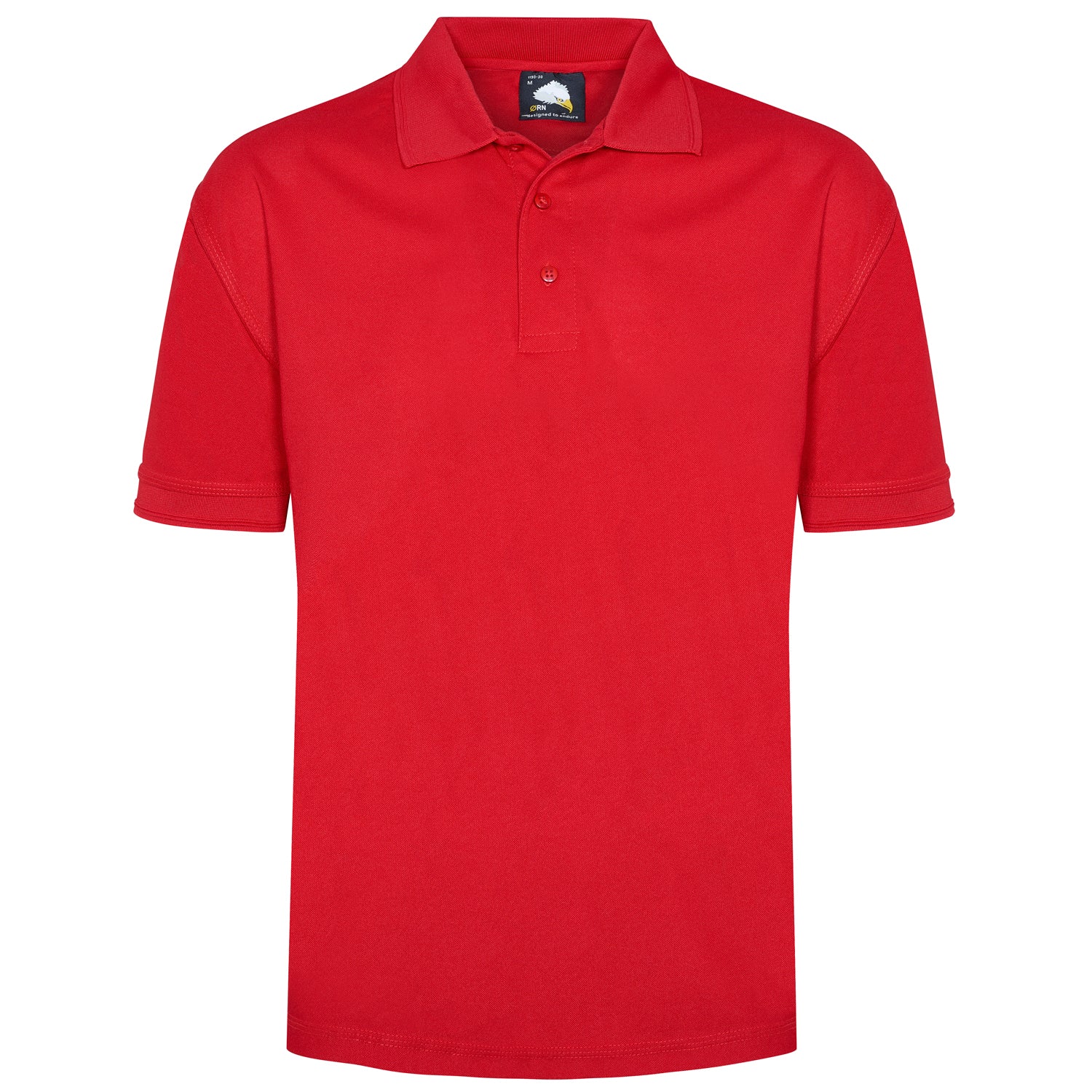 Orn Oriole Wicking Poloshirt - Red - 1190 - Red - Customisable T-Shirts &amp; Poloshirts