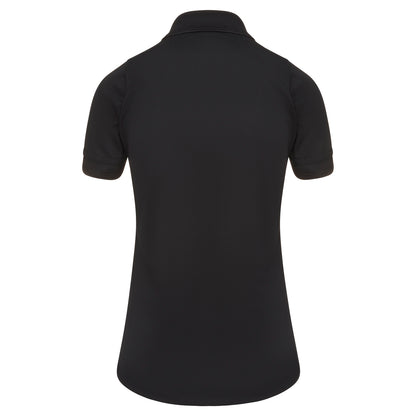 Orn Ladies Oriole Wicking Poloshirt - Black - 1196 - - Customisable T-Shirts &amp; Poloshirts