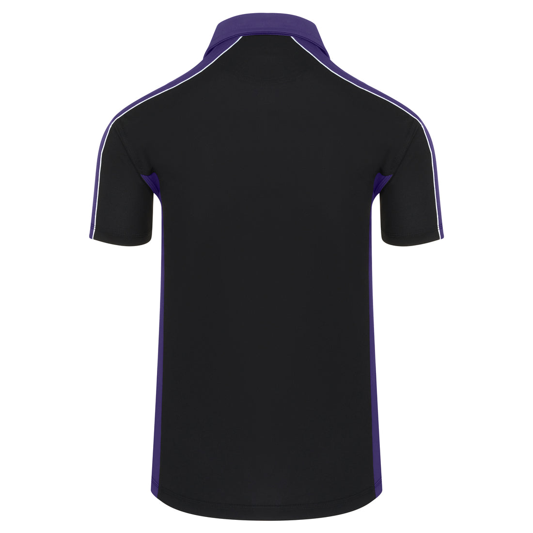 Orn Avocet Wicking Poloshirt - Black - Purple - 1198 - - Customisable T-Shirts &amp; Poloshirts