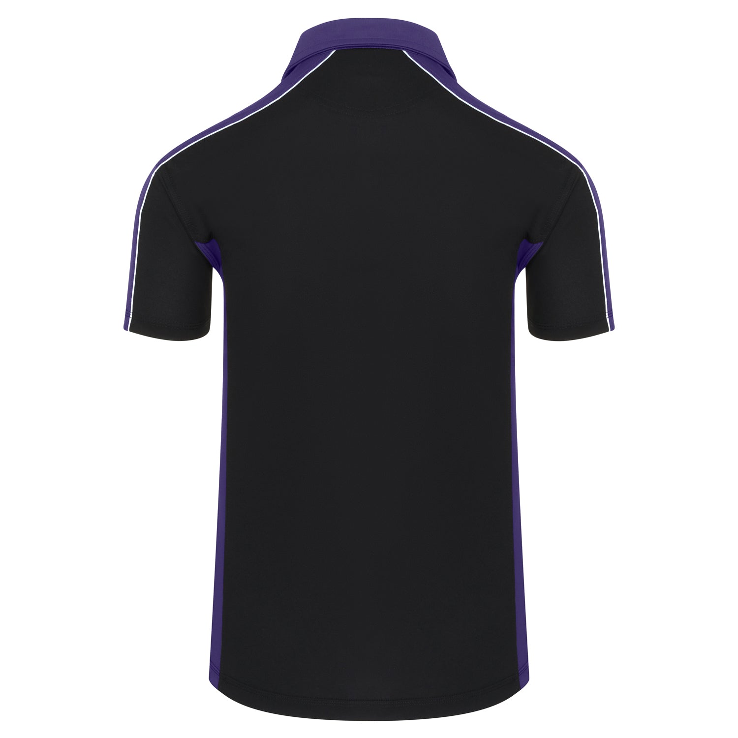 Orn Avocet Wicking Poloshirt - Black - Purple - 1198 - - Customisable T-Shirts &amp; Poloshirts