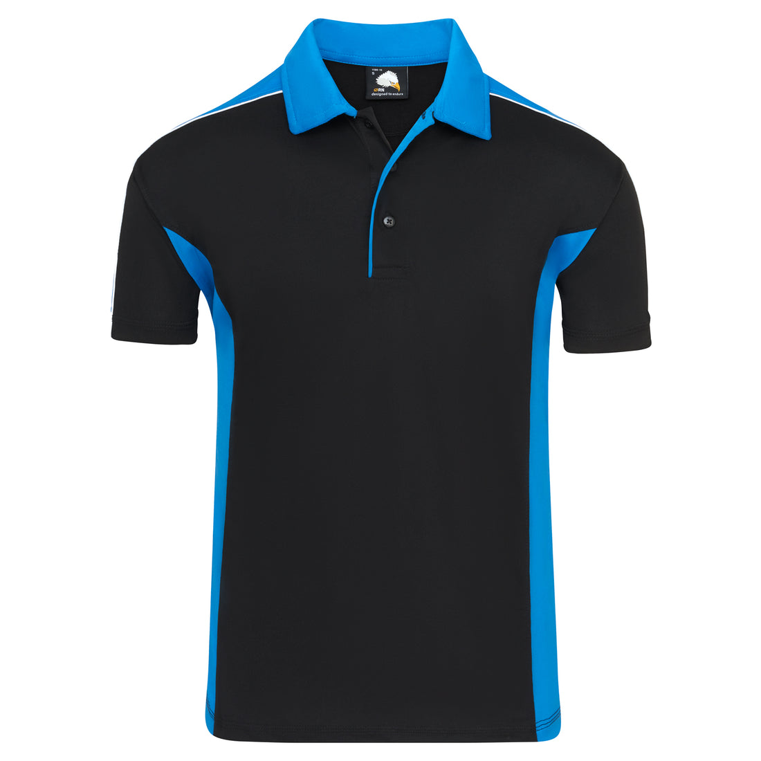 Orn Avocet Wicking Poloshirt - Black - Reflex - 1198 - Black - Reflex - Customisable T-Shirts &amp; Poloshirts