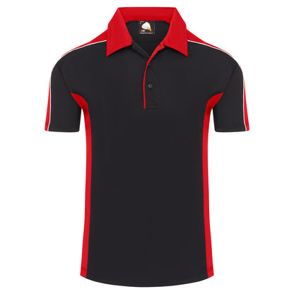 Orn Avocet Wicking Poloshirt - Navy - Red - 1198 - Navy - Red - Customisable T-Shirts &amp; Poloshirts