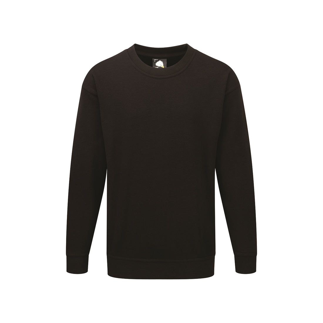 Orn Seagull 100% Cotton Sweatshirt - Black - 1255 - Black - Customisable Sweatshirts &amp; Hoodies