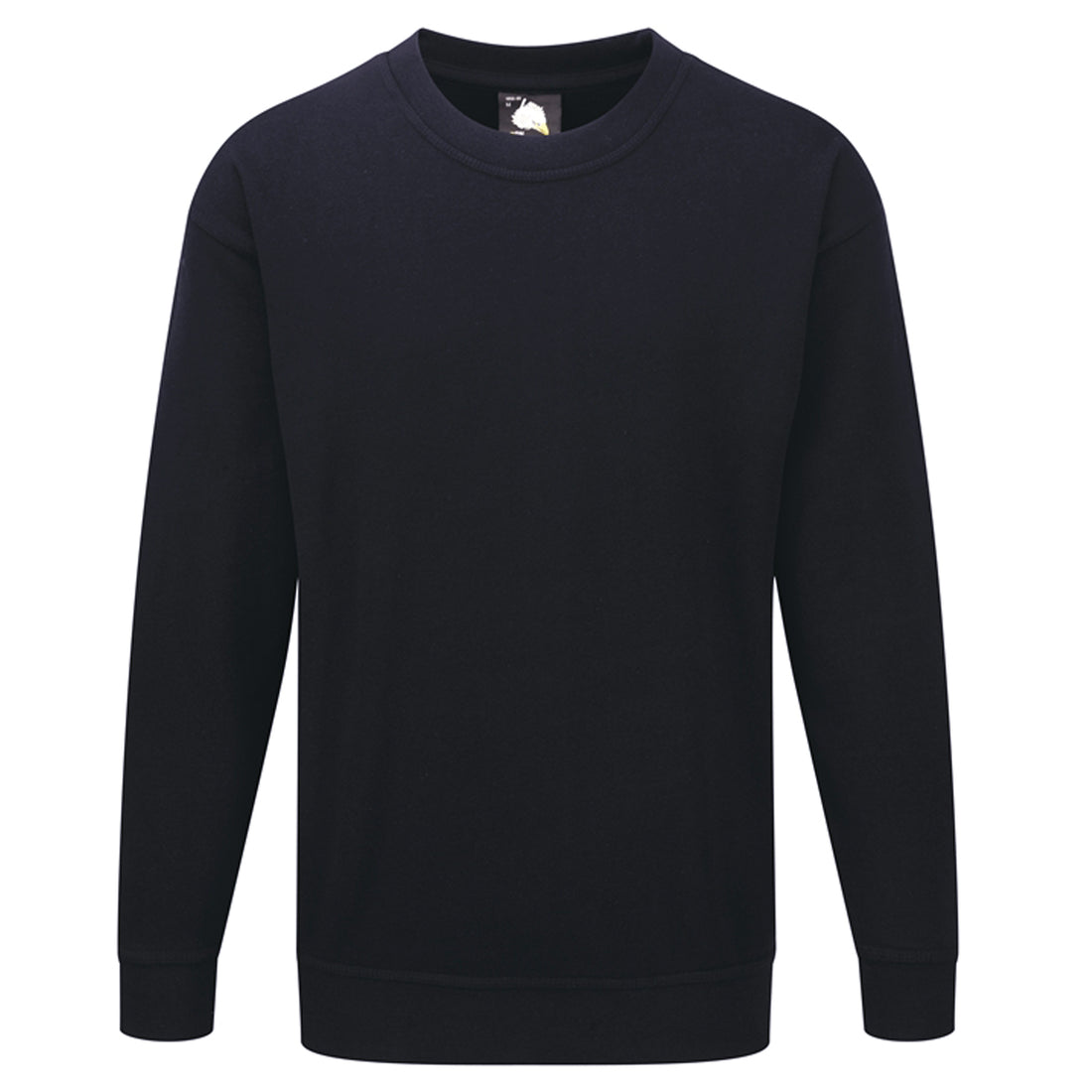 Orn Seagull 100% Cotton Sweatshirt - Navy - 1255 - Navy - Customisable Sweatshirts &amp; Hoodies