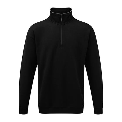 Orn Grouse Quarter Zip Sweatshirt - Black - 1270 - Black - Customisable Sweatshirts &amp; Hoodies
