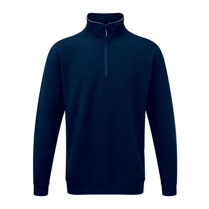 Orn Grouse Quarter Zip Sweatshirt - Navy - 1270 - Navy - Customisable Sweatshirts &amp; Hoodies