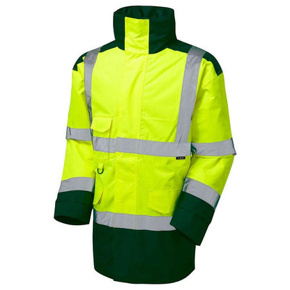 Leo Tawstock ISO 20471 Class 3 Anorak Jacket A01 - Yellow Bottle - Customisable Jackets