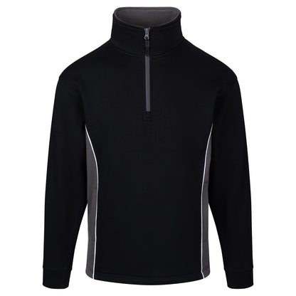 Orn Silverswift Quarter Zip Sweatshirt - Black - Graphite - 1278 - Black - Graphite - Customisable Sweatshirts &amp; Hoodies