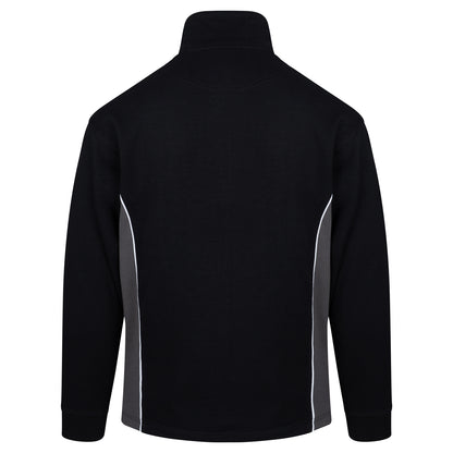 Orn Silverswift Quarter Zip Sweatshirt - Black - Graphite - 1278 - - Customisable Sweatshirts &amp; Hoodies