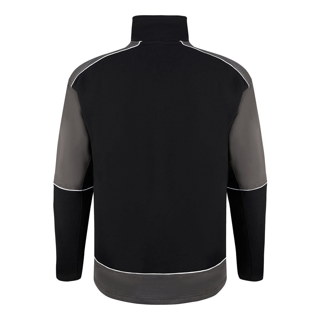 Orn Fireback Quarter Zip Sweatshirt - Black - Graphite - 1283 - - Customisable Sweatshirts &amp; Hoodies