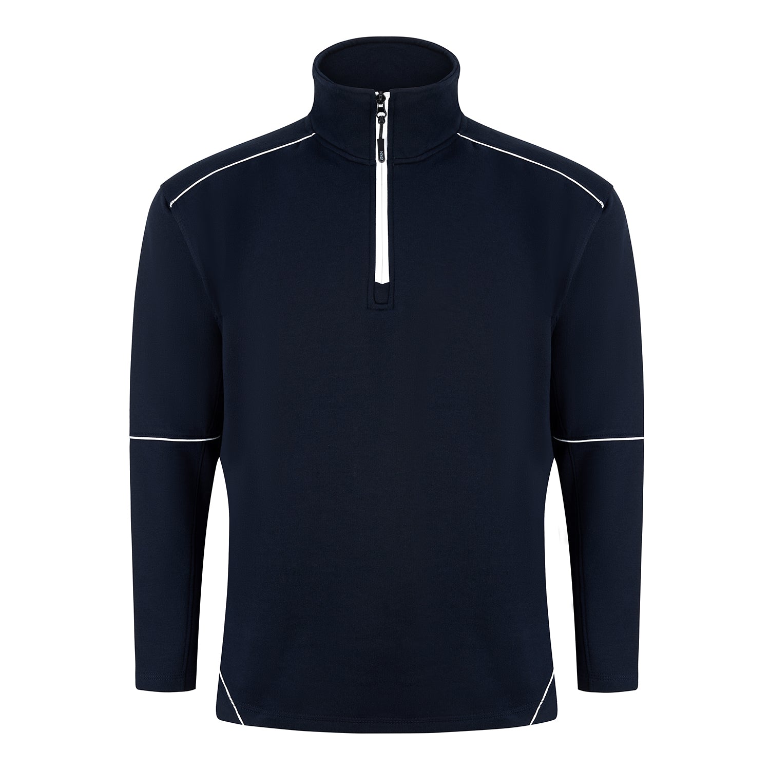 Orn Fireback Quarter Zip Sweatshirt - Navy - Navy - 1283 - Navy - Navy - Customisable Sweatshirts &amp; Hoodies