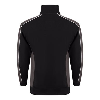 Orn Avocet Quarter Zip Sweatshirt - Black - Graphite - 1288 - - Customisable Sweatshirts &amp; Hoodies