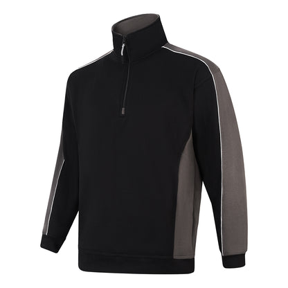 Orn Avocet Quarter Zip Sweatshirt - Black - Graphite - 1288 - - Customisable Sweatshirts &amp; Hoodies